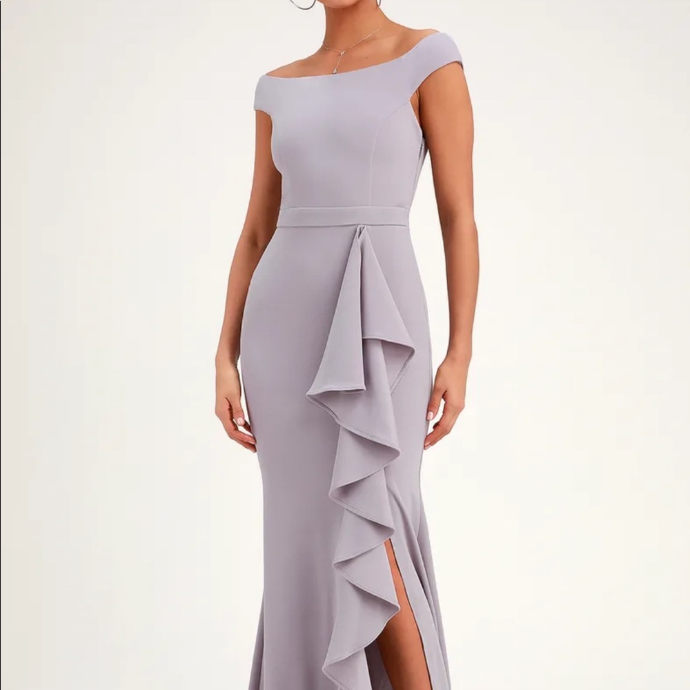 Lulus size M, lilac dress